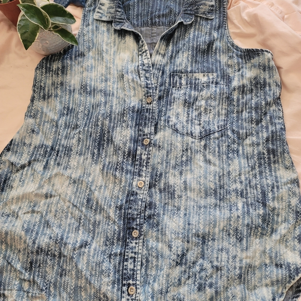 Anthropology cloth and stone shirt